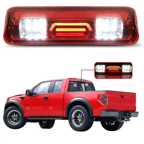 US Stock LED 3RD Third Brake Light Cargo Tail Lamp For 06-08 Lincoln Mark LT Red ECCPP