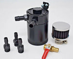 Universal Billet Aluminum Baffled Oil Catch Can Tank Oil Separator Motor-K USA JackSpania Racing