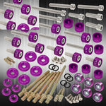 K-Series For Acura Cap/Cup/Header/M8 Fender Race/Valve Cover Washer+Bolt Purple AJP DIST