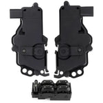 FL & FR Door Lock Actuators w/ Window Master Switch For Ford Lincoln Mercury ECCPP