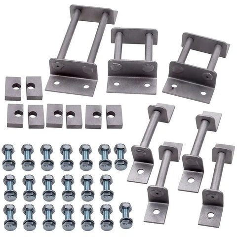 For Tahoe/ Yukon 2000-2014 3rd Row compatible for Seat Brackets with Strikers and Bolts MAXPEEDINGRODS