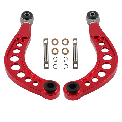 Suspension Adjustable Rear Upper Camber Control Arms Kit compatible for Honda Civic 2006-15 MAXPEEDINGRODS