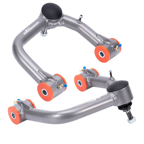 2x Front Upper Control Arms 2-4 Lift compatible for Toyota FJ Cruiser 07-14 compatible for 4Runner 03-21 MAXPEEDINGRODS
