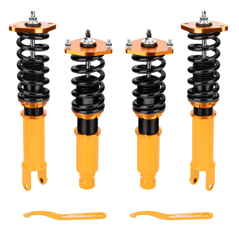 Coilovers Kits compatible for Infiniti M35x M45x 06-10 G35x G37x 2003-2013 AWD Struts Gold MAXPEEDINGRODS