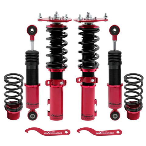 Full Coilovers Suspension Kit compatible for Hyundai Veloster 2013-15 Adj. Height MAXPEEDINGRODS