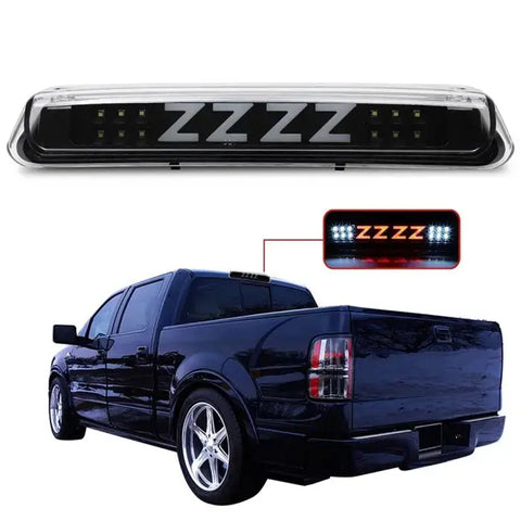 for 06-08 Lincoln Mark LT 04-08Ford F150 Blk LED 3rd Third Brake Tail Light New ECCPP