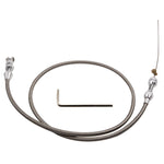 36 inch Stainless Steel Throttle Cable compatible for Chevy LS1 4.8 5.3 5.7 6.0 36 inch Long Cable MAXPEEDINGRODS
