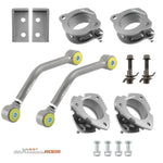 2 Front 2 Rear Lift Kit With Trailing Arm compatible for Jeep Compass Patriot MK 2007-17 MAXPEEDINGRODS
