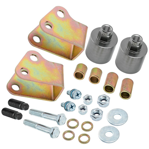 Front Rear 2 inch Lift Kit Compatible for 2016 compatible for Polaris 570-4 Ranger Crew Full-Size EPS (Strut Model) MAXPEEDINGRODS