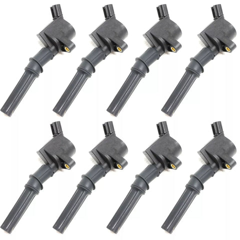 New Ignition Coils Set of 8 E150 Van E250 E350 Ford Expedition Lincoln Town Car