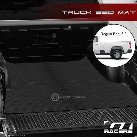 2020-2024 Silverado/Sierra 2500 6.9 Feet Rubber Truck Bed Floor Mat Liner v2