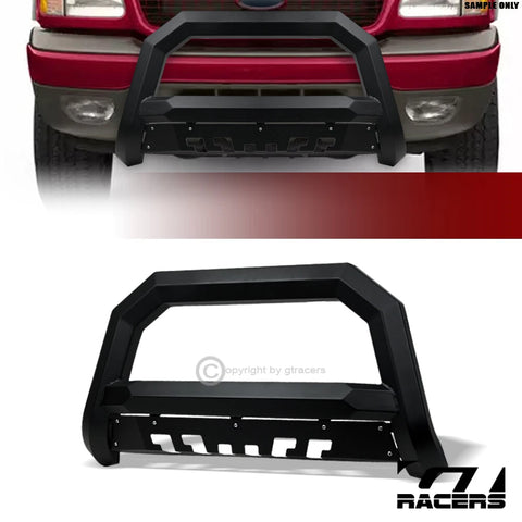 1997-2003 F150/F250/Expedition Matte Black AVT Angular Bull Bar Bumper Guard