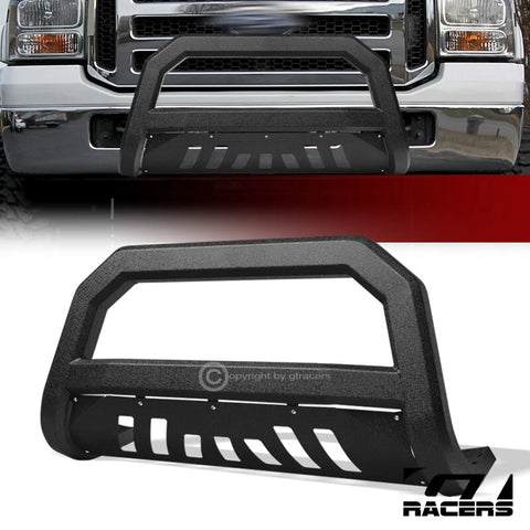 2005-2007 Ford F250/F350 Superduty Textured Black AVT Bull Bar Bumper Guard