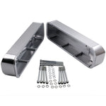 Fabricated Aluminum Valve Covers compatible for V8 Big Block compatible for Ford BBF 429 460 Engines Pair
