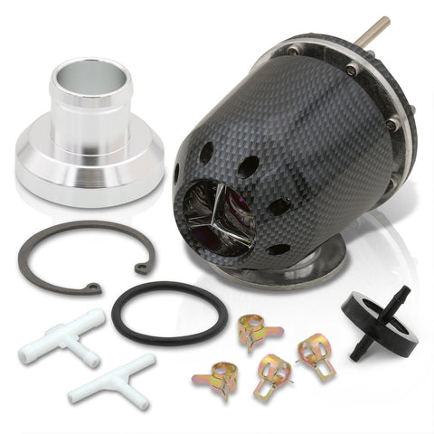 Universal SQV / SSQV Style Blow Off Valve Carbon Fiber
