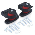Volkswagen MK4 Jetta 1999-2004 / Golf GTI 1999-2005 / Audi TT 2004-2006 2.8L VR6 Engine & Manual Transmission Motor Mount Black with Red Polyurethane Bushing