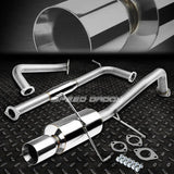 00-03 Maxima A33 Vq Bolt-On Stainless Catback Exhaust Muffler 4" Rolled Tip Speed Daddy
