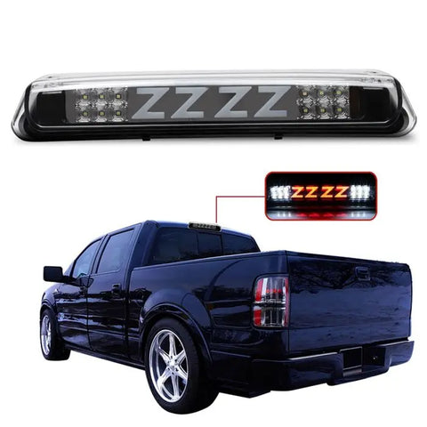 06-08 Lincoln Mark LT 04-08Ford F150 LED 3rd Third Brake Tail Light Chrome ECCPP