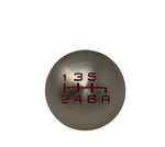 06-15 Honda Civic Type-R Si Gunmetal Ball Round Shift Shifter Knob 6 Speed 6Spd MD Performance
