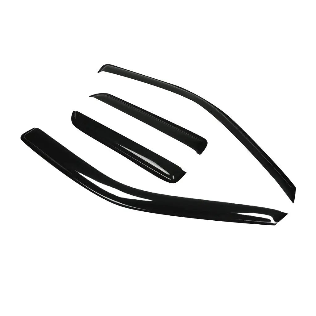 2009 2010 2011 2012 2013 2014 Ford F150 Crew Cab Smoke Door Window Vent Visors E - Foto 4