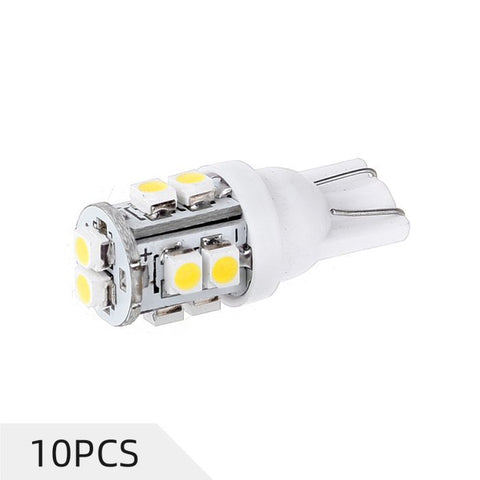 White T10 LED Interior Light Bulb 10-3528-SMD 6000K Fit 1995-2018 Ford Explorer/1997-2018 Ford F-150 ECCPP