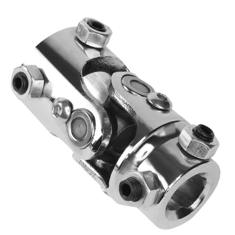 1" Dd To 3/4" Dd Steering Shaft Single U-Joint Universal Joint Stainless Steel DNA MOTORING