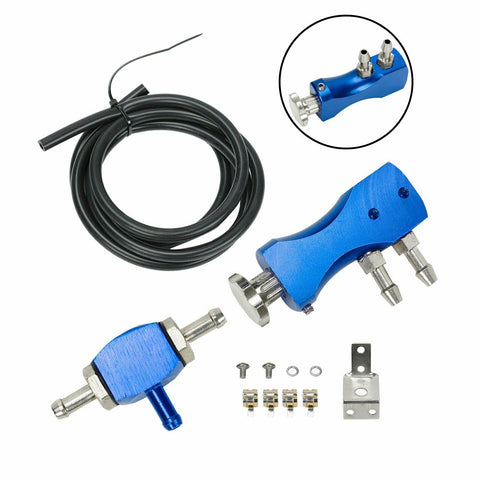 1-30 Psi Adjustable Blue Manual Turbo Charger Wastegate Bypass Boost Controller SILICONEHOSEHOME