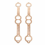 1.8"x1.5" Copper Header Exhaust Gaskets For SB Chevy 350 Reusable SBC Oval Port SILICONEHOSEHOME