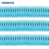 1000Pcs 16-14 Gauge Heat Shrink Butt Wire Connectors Cromp Terminals Set Blue F1 RACING