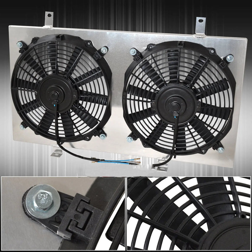 12" Manual Aluminum Radiator Fan Shroud 19922000 Impreza Wrx Sti Gc