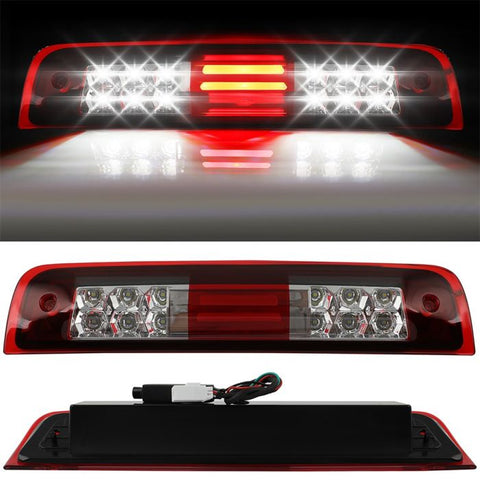 3RD Brake Light Cargo Tail Lamps 09-18 Dodge Ram 1500 55372082AD 55372082AC