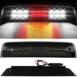 3RD Brake Light Cargo Lamps 09-18 Dodge Ram 1500 Chrome Housing Smoke Lens