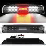 3RD Brake Light Cargo Lamps 09-18 Dodge Ram 1500 Black Housing Clear Lens ECCPP