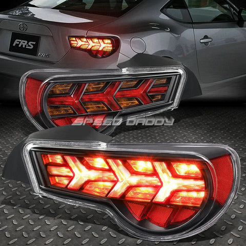 13-21 Toyota 86 Fr-S Brz Led Sequentail Arrow Signal Tail Lights Assembly Speed Daddy