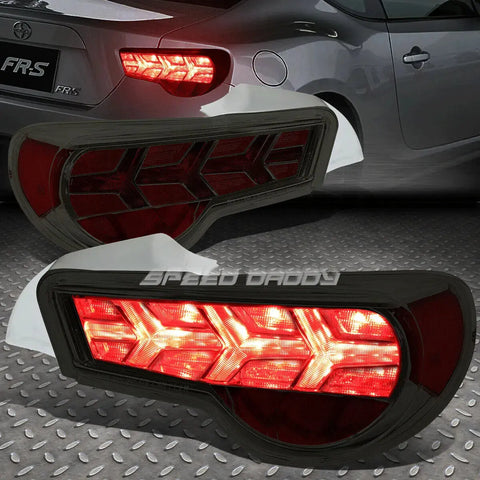 13-21 Toyota 86 Frs Brz Sequentail Arrow Led Tail Light Brake Lamps Assembly Speed Daddy