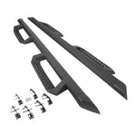 15-22 Ford F150 Crew Cab 4" Round Tubing Drop Side Step Bar Running Boards DNA MOTORING
