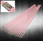 15X 12" Commercial Electric Stainless Steel Cable Wire Zip Ties Cars Automobile AJP DIST