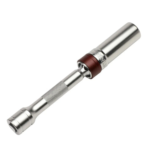 16Mm Socket 3/8" Drive Ratchet Chrome Vanadium Magnetic Spark Plug 20? Swivel DNA MOTORING