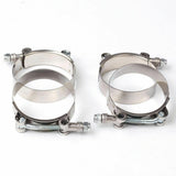 16X 3.25" Stainless Steel T-Bolt Clamps Intake Silicone Hose Coulper Clamps F1 Racing