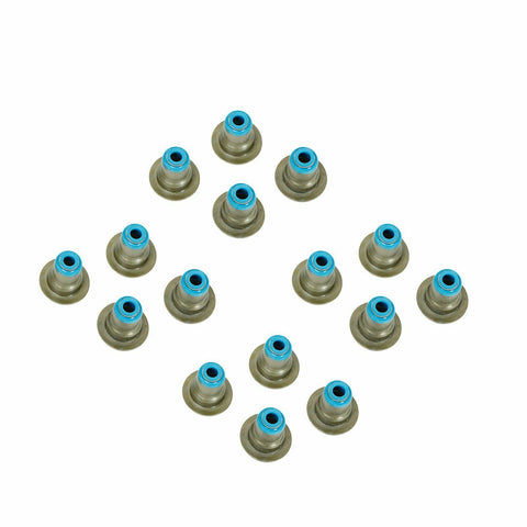 16X Viton Valve Stem Seal For GM 4.8/5.3/6.0/6.2L Silverado Savana Yukon Sierra SILICONEHOSEHOME