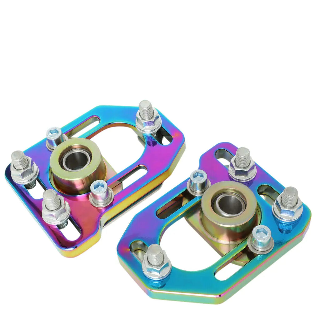1979-1989 Ford Mustang Pair Front Adjustable Camber/Caster Plates Neo ...