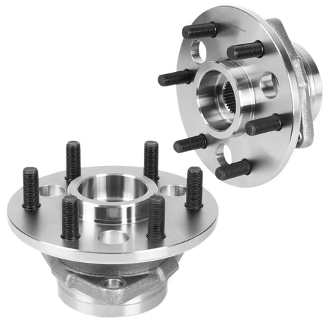 1987-1994 Chevy Gmc K1500 K2500 4Wd Front Wheel Bearing Hub Assembly Set DNA MOTORING