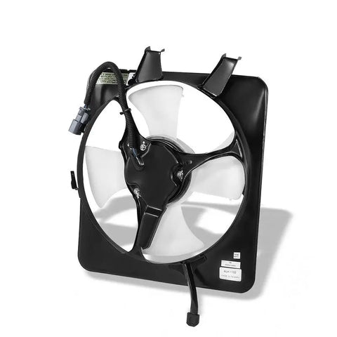 1994-2001 ACURA INTEGRA FACTORY STYLE AC CONDENSER COOLING FAN SHROUD SET DNA MOTORING