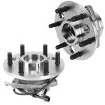 1995-2000 Chevy Gmc K1500/2500 4Wd Front Wheel Bearing Hub Assemblies Set DNA MOTORING