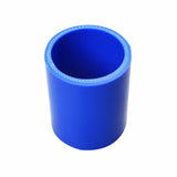 2" inch 51mm Straight Silicone Hose Coupling Radiator Pipe Blue F1 Racing