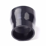 2-2.5" reducer 4-ply black silicone hose turbo/intake/intercooler pipe coupler F1 Racing