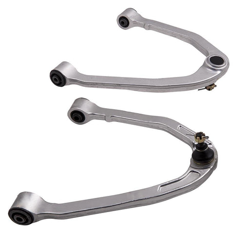 2 Pcs Front Upper Control Arms + Ball Joint For 350Z 03-07 for Infiniti G35 RWD MaxSpeedingRods