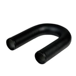 2.25" Diameter Aluminum Mandrel Bent Exhaust/Downpipe 180 U Piping Pipe Black DNA MOTORING