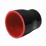 2.5" to 3" Straight Reducer Silicone Turbo Hose Coupler 2 1/2" 64mm - 76mm Black F1 Racing