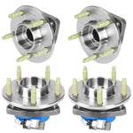 2002-2007 Buick Terraza Chevy Venture Awd Wheel Bearing Hub Assemblies Set DNA MOTORING